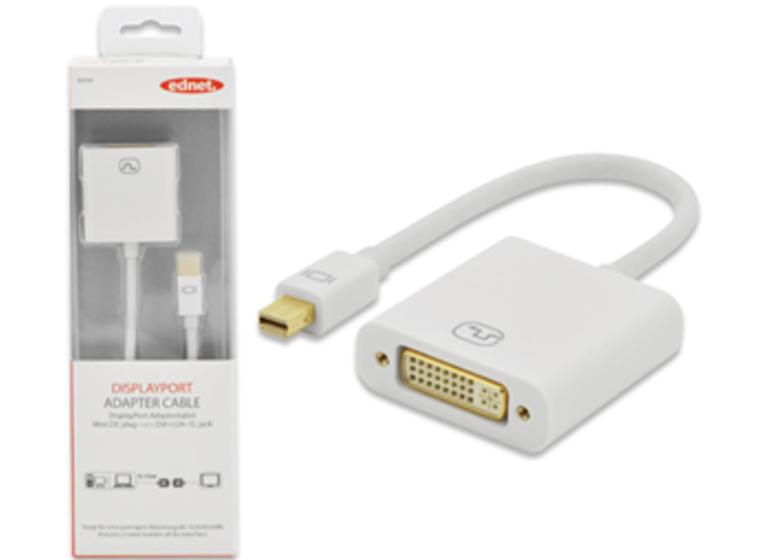 product image for Ednet mini DisplayPort (M) to DVI-D (F) Adapter Cable