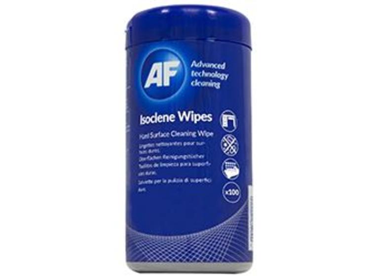 product image for AF Isoclene Anti-Bacterial Office Wipes Tub - 100