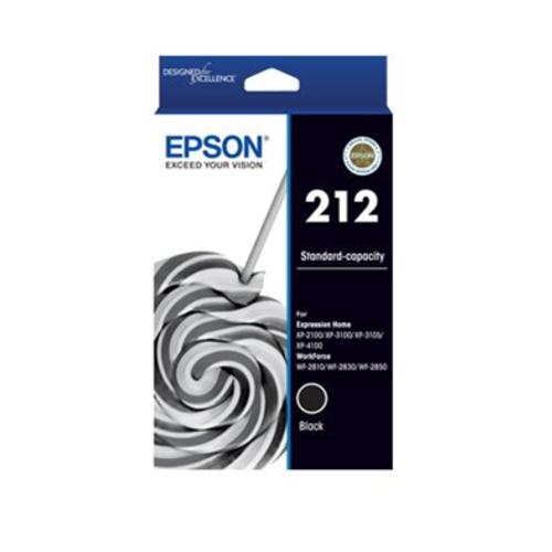 image of Epson 212 Black Ink Cartridge