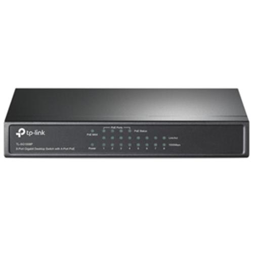 image of TP-Link SG1008P 8 Port Gigabit Switch with 4x PoE+ Ports