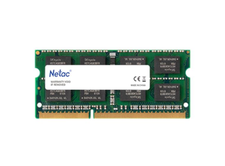 product image for Netac Basic 4GB DDR3L-1600 C11 SoDIMM Lifetime wty