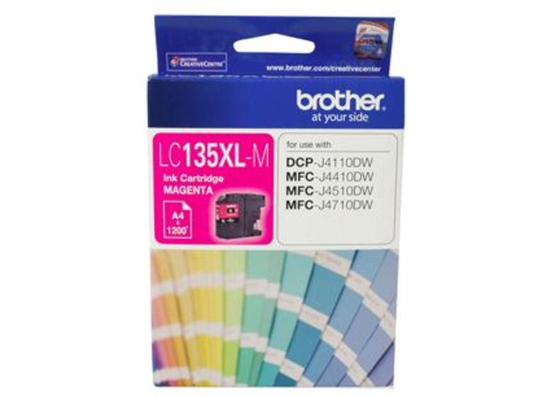product image for Brother LC135XLM Magenta High Yield Ink Cartridge