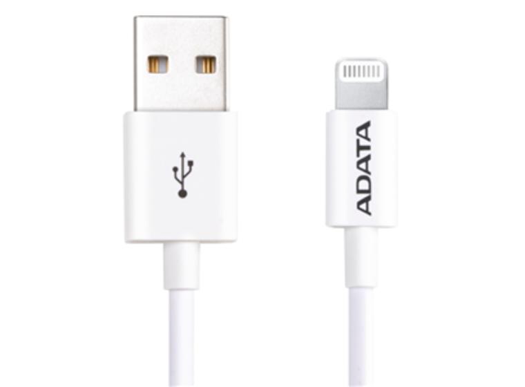 product image for ADATA USB Type A (M) to Lightning (M) White 1m Connection Cable