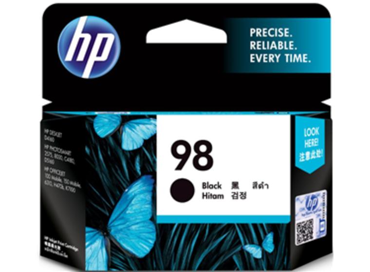 product image for HP 98 Black Ink Cartridge