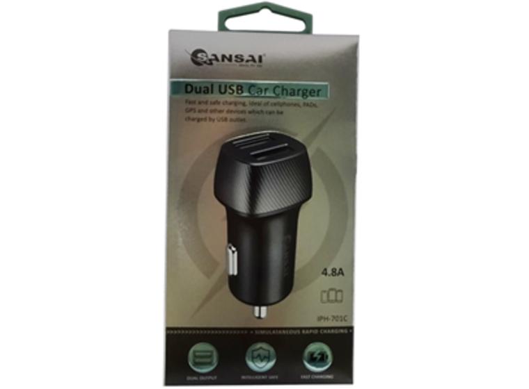 product image for Sansai Dual USB Car Charger