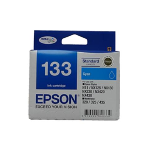 image of Epson 133 Cyan Ink Cartridge