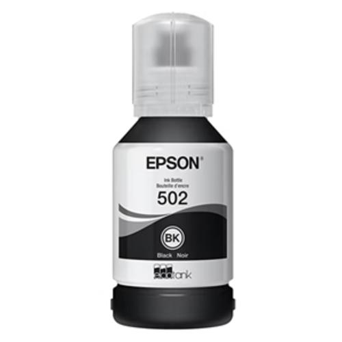 image of Epson T502 Black Ink Bottle