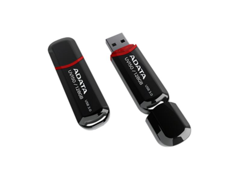 product image for ADATA UV150 Dashdrive USB 3.0 128GB Black/Red Flash Drive