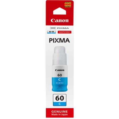 image of Canon GI60C Cyan Pixma Endurance Ink Bottle
