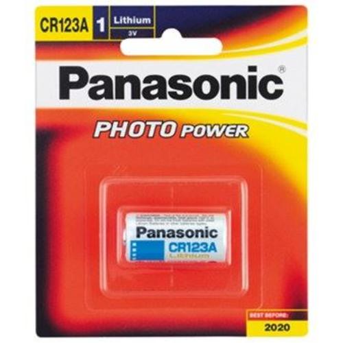 image of Panasonic CR-123A Photo Lithium 3V Camera Battery 1 Pack