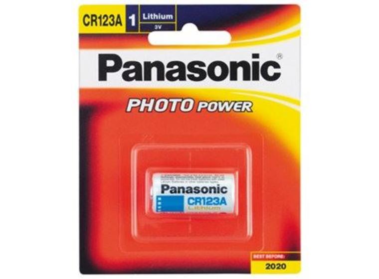 product image for Panasonic CR-123A Photo Lithium 3V Camera Battery 1 Pack