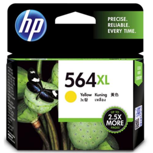 image of HP 564XL High Yield Yellow Ink Cartridge  