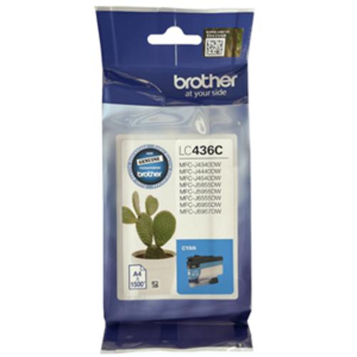 image of Brother LC436C Cyan Ink Cartridge