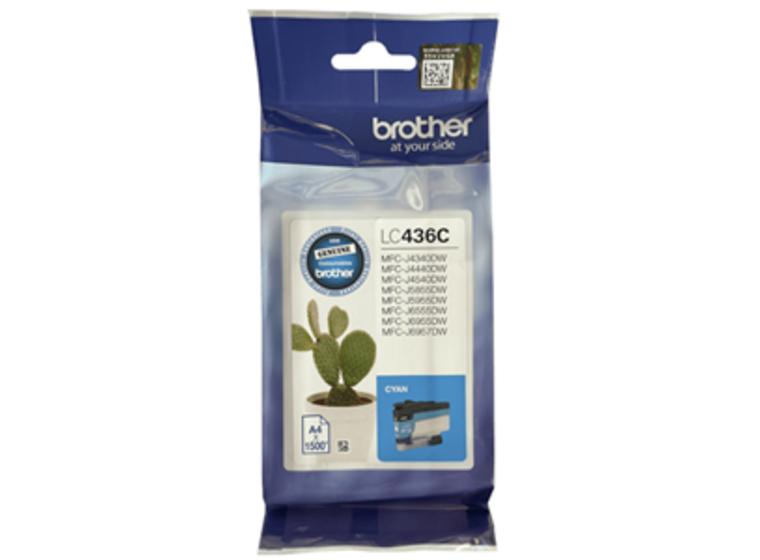 product image for Brother LC436C Cyan Ink Cartridge