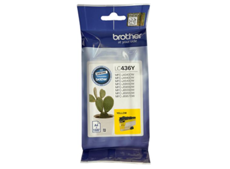 product image for Brother LC436Y Yellow Ink Cartridge