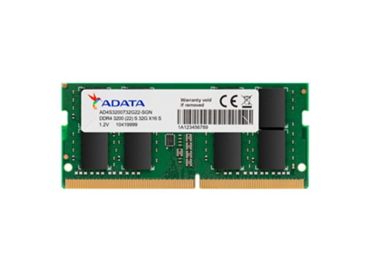 product image for ADATA 32GB DDR4-3200 2048x8 SODIMM Lifetime wty