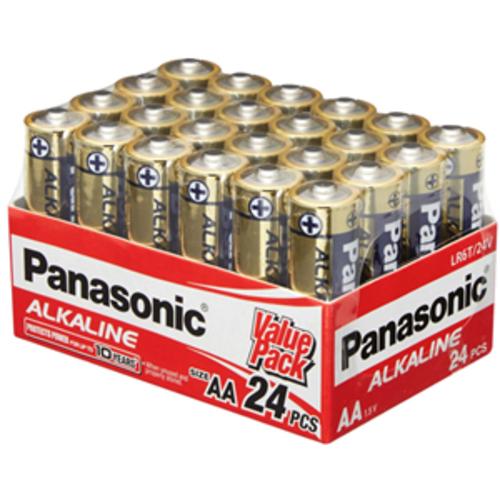 image of Panasonic AA Alkaline Battery 24 Pack