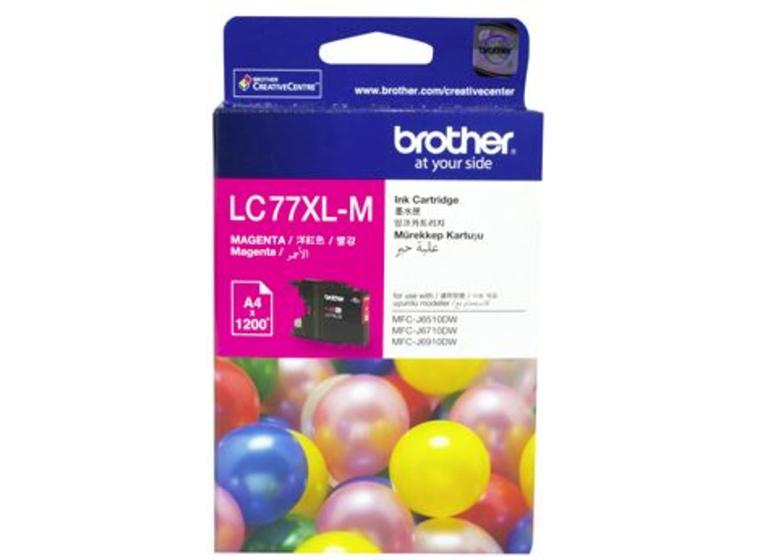 product image for Brother LC77XLM Magenta High Yield Ink Cartridge