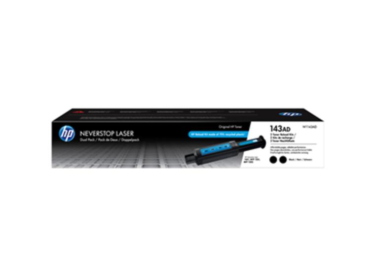 product image for HP 143A Dual Pack Black Neverstop Toner Reload Kit