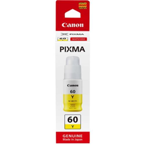 image of Canon GI60Y Yellow Pixma Endurance Ink Bottle