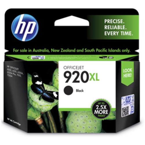 image of HP 920XL Black High Yield Ink Cartridge