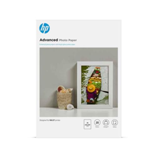 image of HP Advanced A4 Glossy 250gsm Photo Paper - 20 Sheets