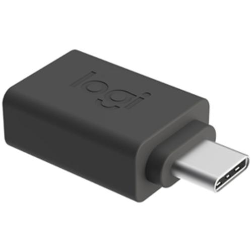 image of Logitech USB Type-A (F) to USB Type-C (M) Adapter