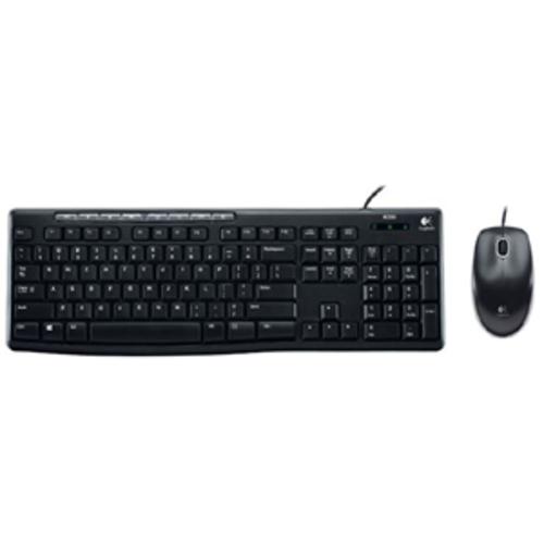image of Logitech MK200 Wired USB Keyboard and Mouse