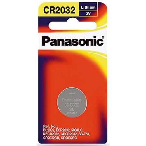 image of Panasonic Lithium 3V Coin Battery CR2032 1 Pack