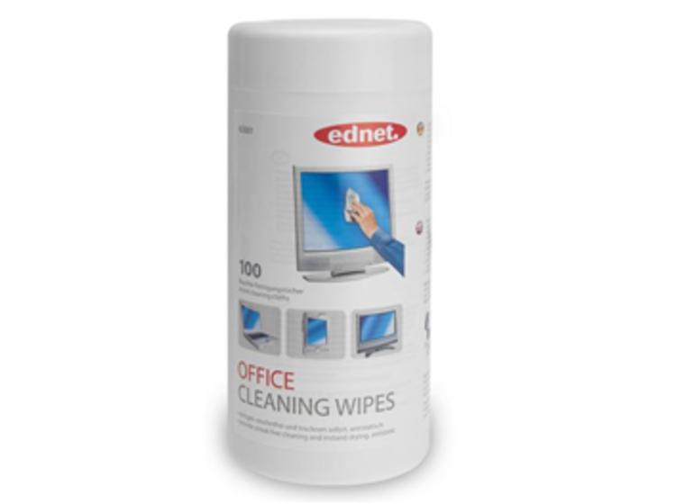 product image for Ednet Office Cleaning Wipes Tub - 100 