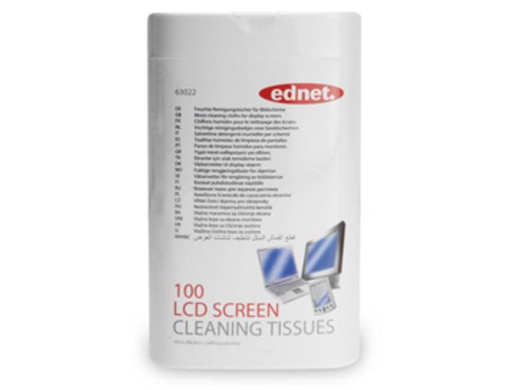 product image for Ednet Screen Cleaning Wipes Tub - 100 