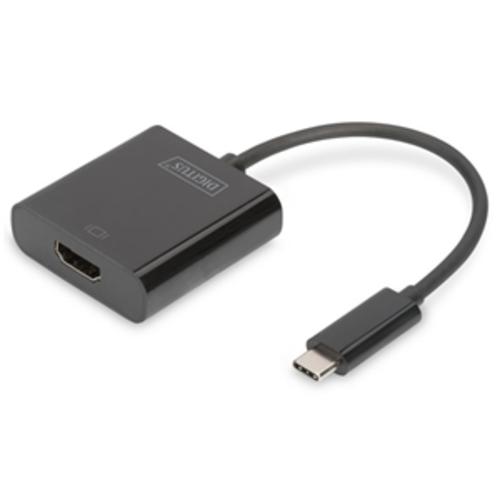 image of Digitus USB Type-C (M) to HDMI (F) Adapter Cable .15m
