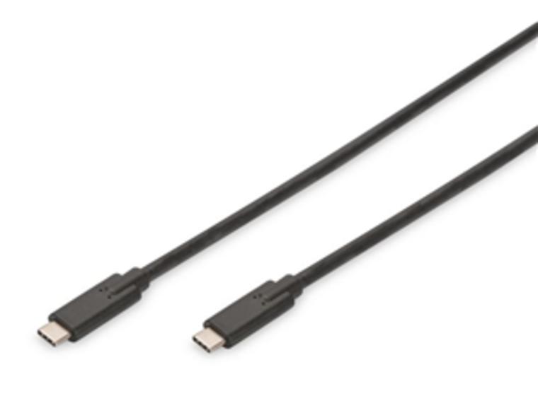 product image for Digitus USB 3.1 Gen 2 Type-C (M) to Type-C (M) Cable 1.0m