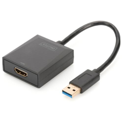 image of Digitus USB 3.0 (M) to HDMI (F) Adapter Cable