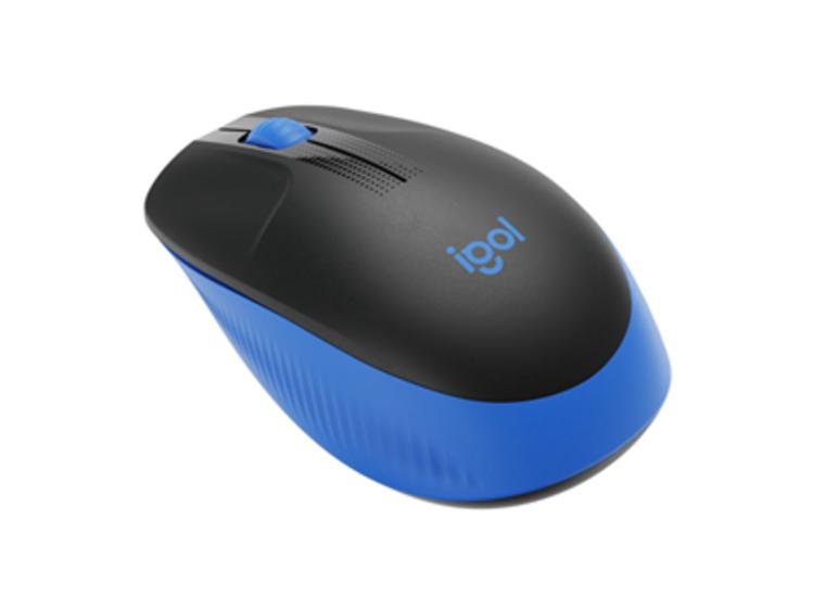 product image for Logitech M190 Full Size Wireless Mouse - Blue