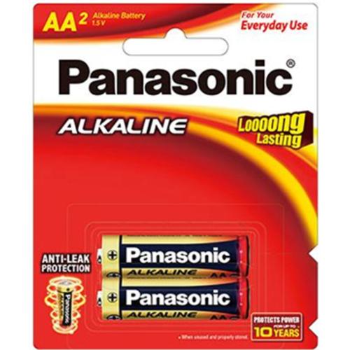 image of Panasonic AA Alkaline Battery 2 Pack