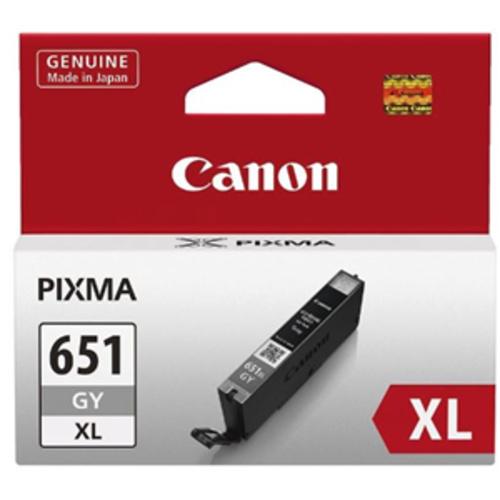 image of Canon CLI651XLGY Grey High Yield Ink Cartridge