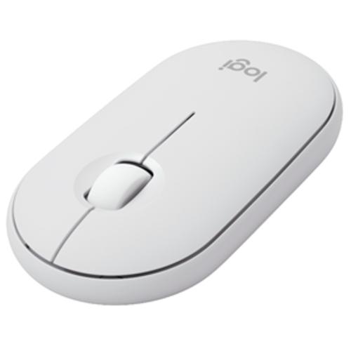 image of Logitech M350S Pebble 2 USB Wireless/Bluetooth Mouse - White