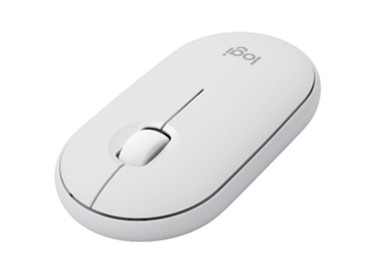 product image for Logitech M350S Pebble 2 USB Wireless/Bluetooth Mouse - White