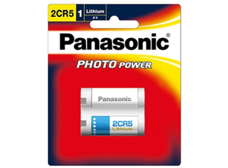 product image for Panasonic Photo Lithium 6V Camera Battery 2CR5 1 Pack