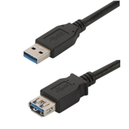 image of Digitus USB 3.0 Type A (M) to USB Type A (F) 1.8m Extension Cable