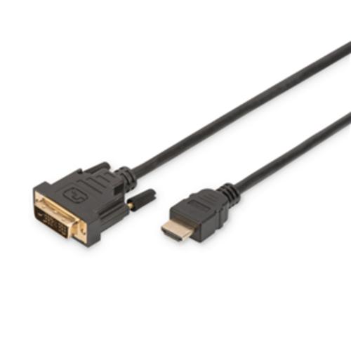image of Digitus HDMI v1.3 (M) to DVI-D (M) Monitor Cable 2.0m
