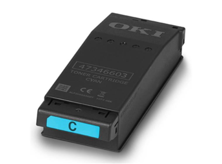product image for OKI YA8001-1088G035 Cyan Toner Cartridge for C650DN
