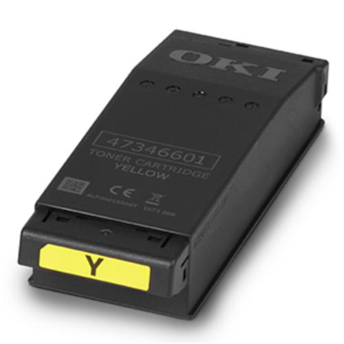 image of OKI YYA8001-1088G033 Yellow Toner Cartridge for C650DN