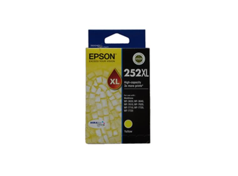 product image for Epson 252XL Yellow High Yield Ink Cartridge