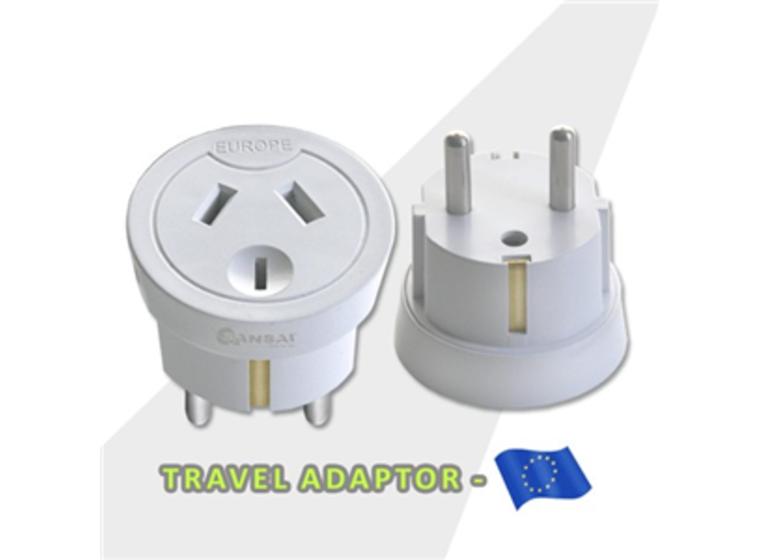 product image for Sansai OutboundTravel Adapter - NZ/AU to Europe Plug
