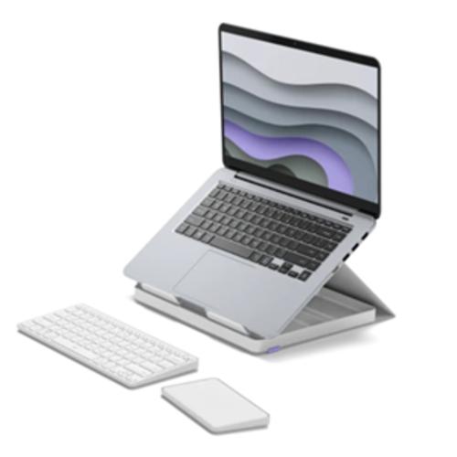 image of Logitech Casa Pop-Up Laptop Desk - White