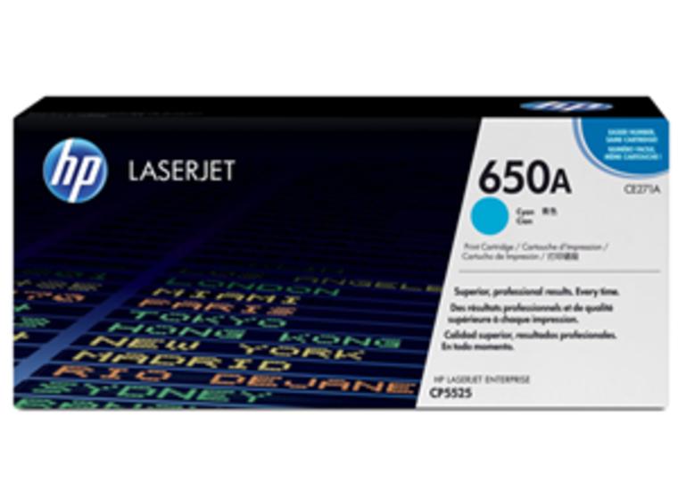 product image for HP 650A Cyan Toner
