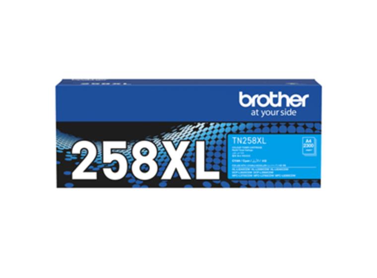 product image for Brother TN258XLC High Yield Toner Cyan