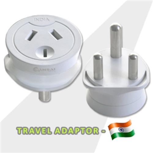 image of Sansai OutboundTravel Adapter - NZ/AU to India Plug